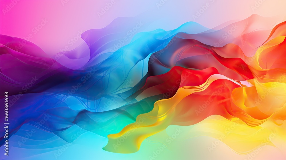 Wall mural colorful abstract background