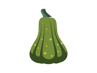pumpkin flat icon vector 
