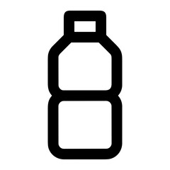 Bottle drink icon symbol vector image. Illustration of the drink water bottle glass design image