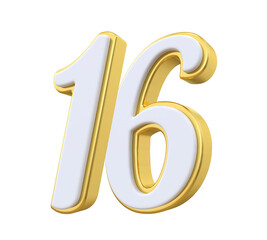 Gold Number 16