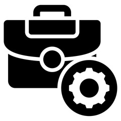 Jobs Glyph Icon
