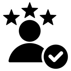 Reputation Glyph Icon