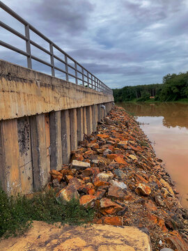 bridge beside the river
