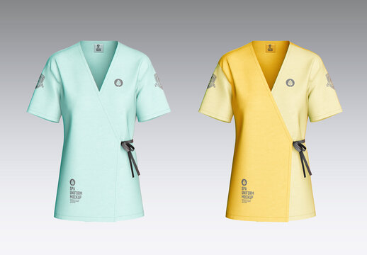 Spa Uniform Mockup