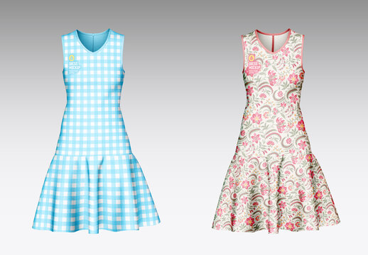Women's Dress Mockup