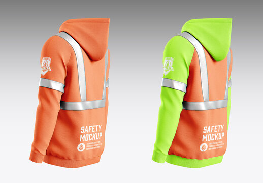 Safety Hoodie Mockup