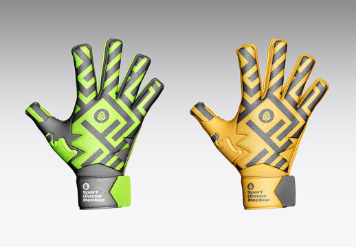 Goalkeeper Glove Mockup