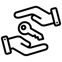 Ownership Outline Icon