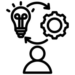 Initiative Outline Icon