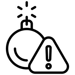 Threats Outline Icon