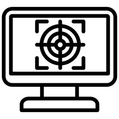 Focus Outline Icon