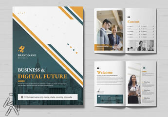 Company Brochure Design Layout