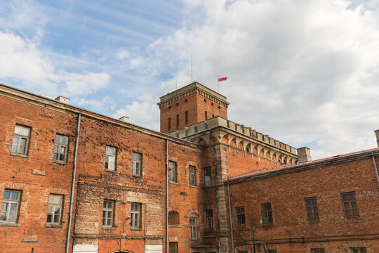 Modlin Stronghold old fortifications near Warsaw, Poland