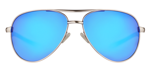 modern aviator sunglasses isolated