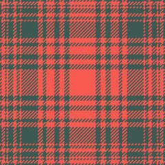 Background vector textile of fabric tartan texture with a check plaid pattern seamless.