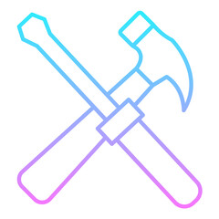 Repair Gradient Icon