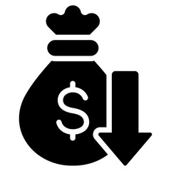 Lowest Cost Glyph Icon