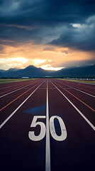 5000-metre run