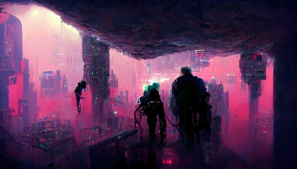 Chasm under the abyss cyberpunk 