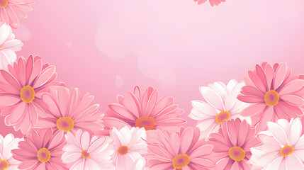 Fototapeta na wymiar daisy flower background