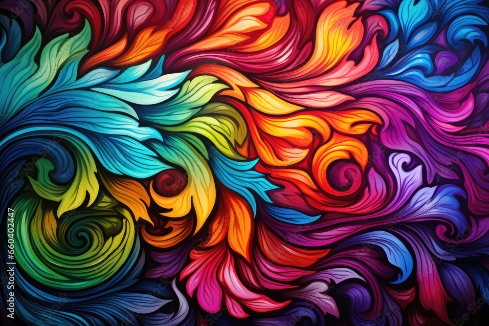 Poster swirl colorful pattern abstract texture background