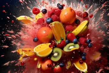 delicious fruity explosion. Generative AI