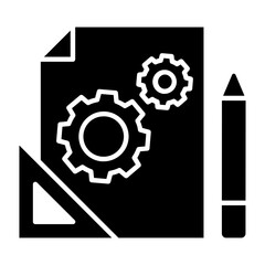 Design Development Glyph Icon