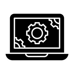 IT Engineering Glyph Icon