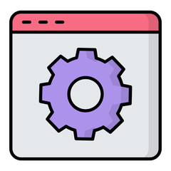 Tech Help Colored Outline Icon