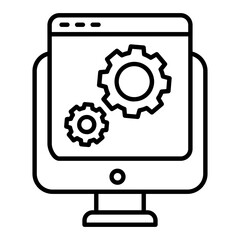 Applications Outline Icon