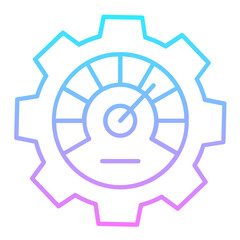 Optimization Gradient Icon