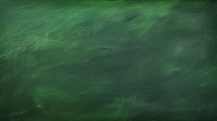 Abstract texture of chalk rubbed out on green blackboard or chalkboard background. School education, dark wall backdrop or learning concept. - obrazy, fototapety, plakaty