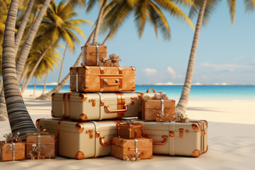 Obraz premium Weihnachtsgeschenke