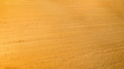 Aerial view over wheat fields. Ideal for textures and patterns.