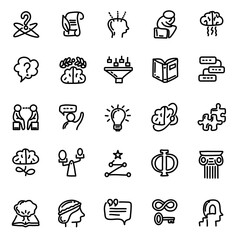 line icons philosophy