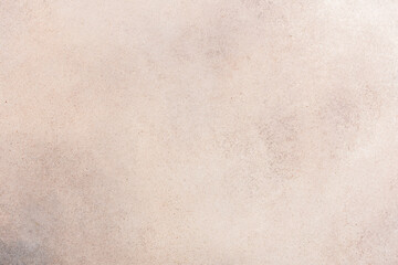 Beige texture background, abstract backdrop for design, top view, copy space