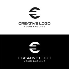 creative letter logo desain vektor