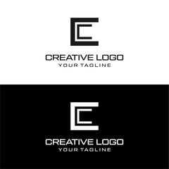 creative letter logo desain vektor
