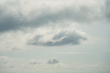 幻想的な空の雲