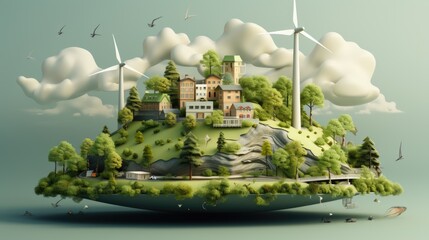 Harmonious World:Harmonious World: Concept of Green and Clean Energy Concept of Green and Clean Energy
