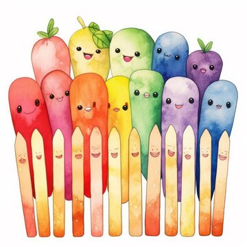 a group of vegetables