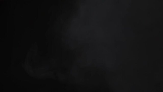 video of smoke dark background