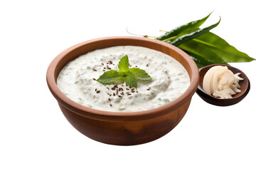 Traditional Indian Dip: Coconut Chutney Transparent Background