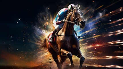 Dive into the world of virtual horse racing where pixelated champions compete with unmatched intensity. 