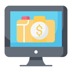 Sell Photography Flat Icon