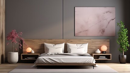 Sample frame set against a comfortable taupe bedroom backdrop.