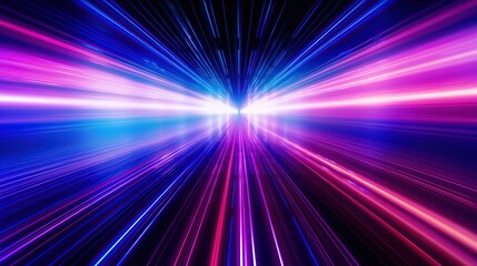 Abstract city speed lights