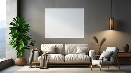 Sample frame set against a comfortable taupe bedroom backdrop.