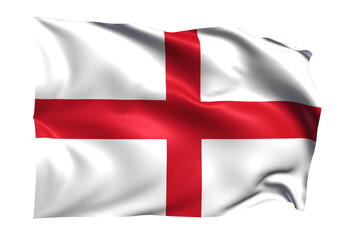 Obraz premium England Flag on transparent background