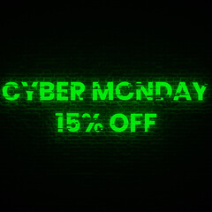 Cyber Monday 15% OFF